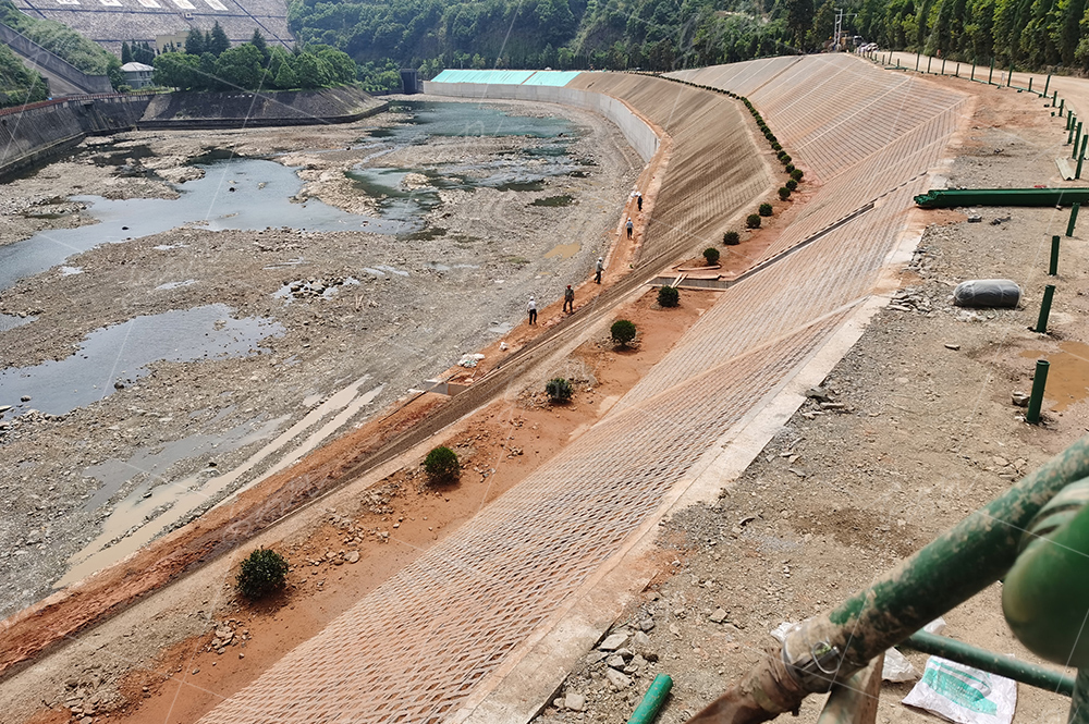 边坡绿化-河道边坡