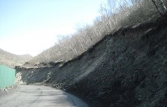 西藏某山区道路边坡绿化工程