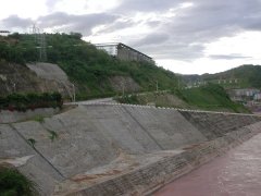 安徽宁国某水库岩石边坡绿化工程