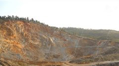 山东泰安某地矿山修复工程