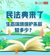 民法典来了，生态环境保护条款知多少？