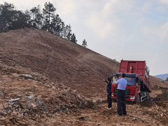 枞阳继光采石场绿化项目