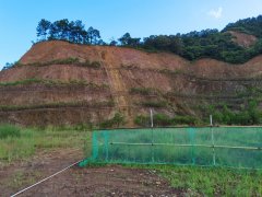 广东中山 山体边坡绿化项目